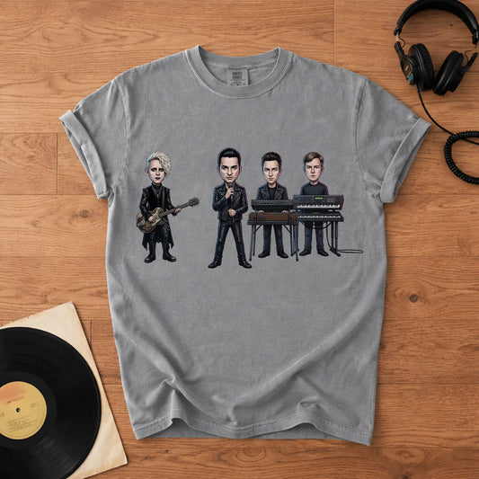 Depeche Mode Comfort Colors Tee – Band Members Tribute Synth Pop Vintage Shirt
