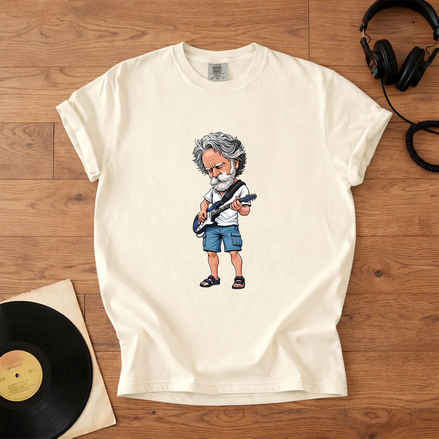Grateful Dead Accent Tee – Bob Weir Guitarist Graphic Shirt