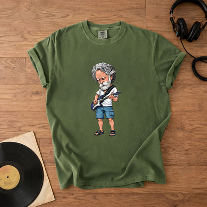 Grateful Dead Accent Tee – Bob Weir Guitarist Graphic Shirt
