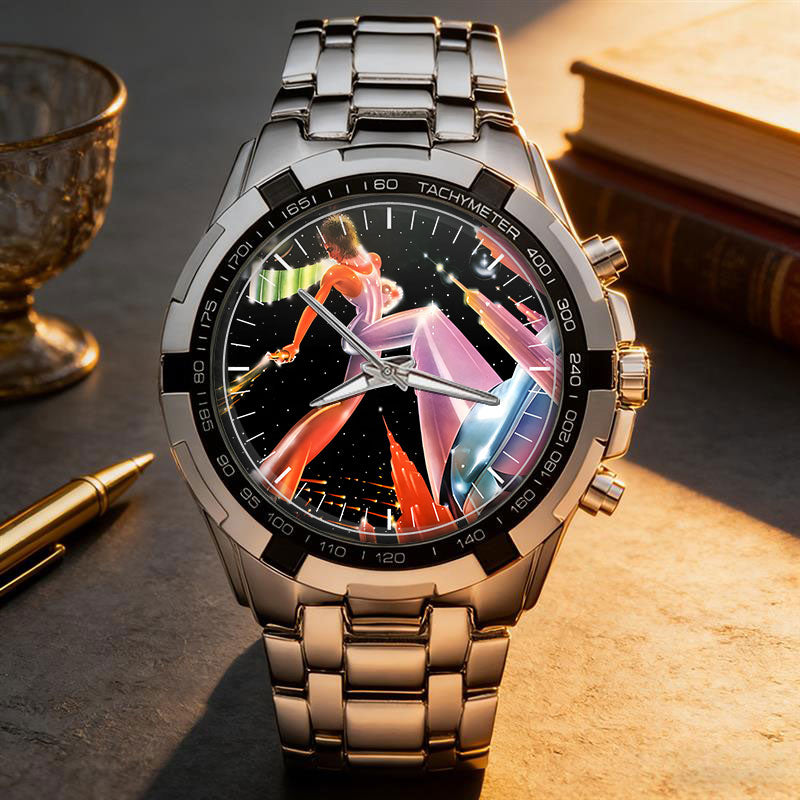 Rod Stewart Albums Collection Watch - Multiple Classic Album Designs Available