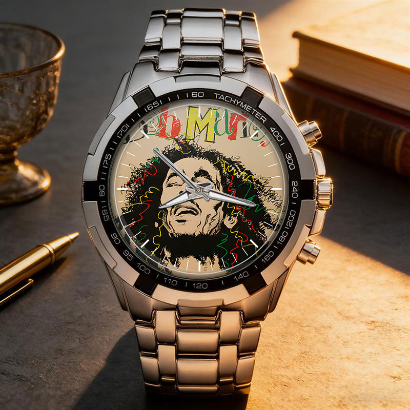 Bob Marley Albums Collection Watch - Multiple Classic Album Designs Available