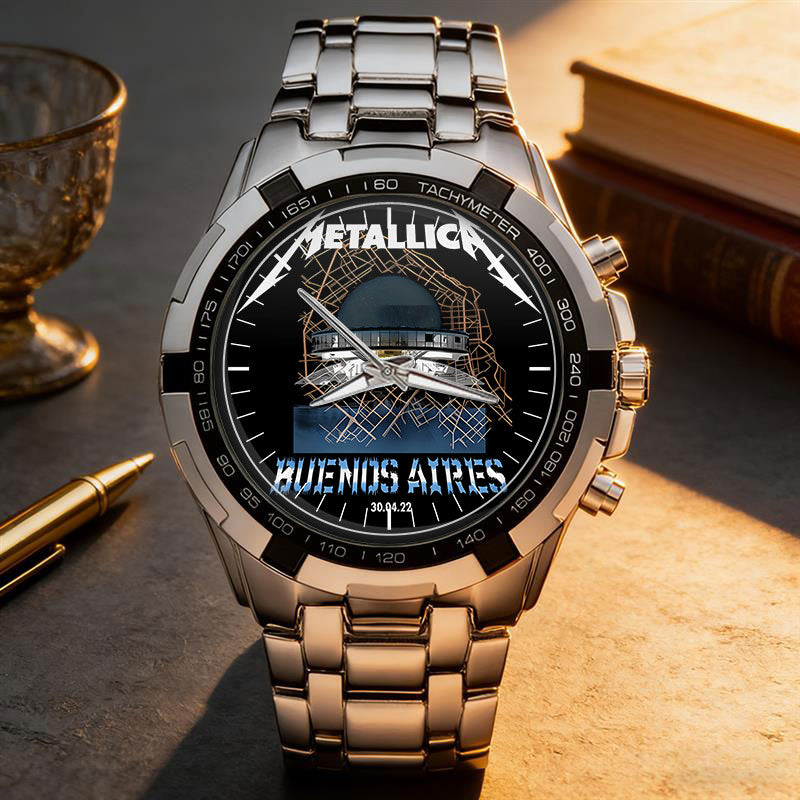 Metallica Albums Collection Watch - Multiple Classic Album Designs Available