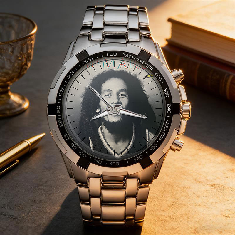 Bob Marley Albums Collection Watch - Multiple Classic Album Designs Available