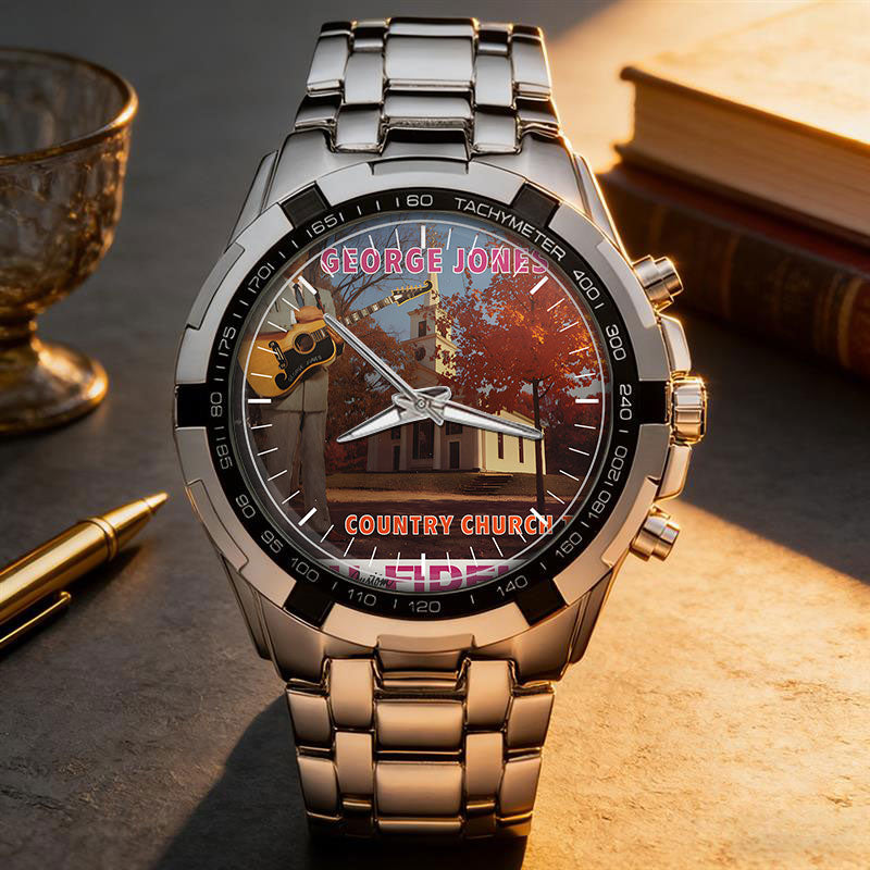 George Jones Albums Collection Watch - Multiple Classic Album Designs Available