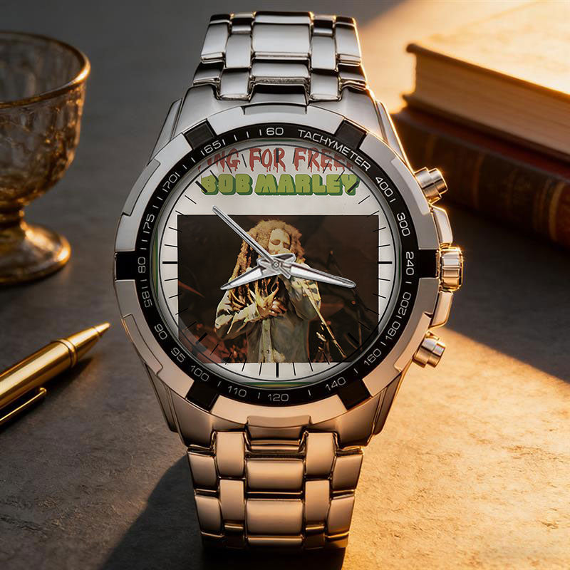 Bob Marley Albums Collection Watch - Multiple Classic Album Designs Available