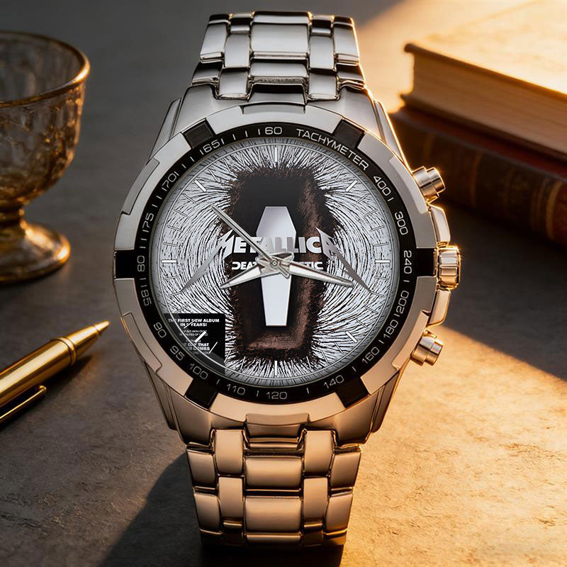Metallica Albums Collection Watch - Multiple Classic Album Designs Available