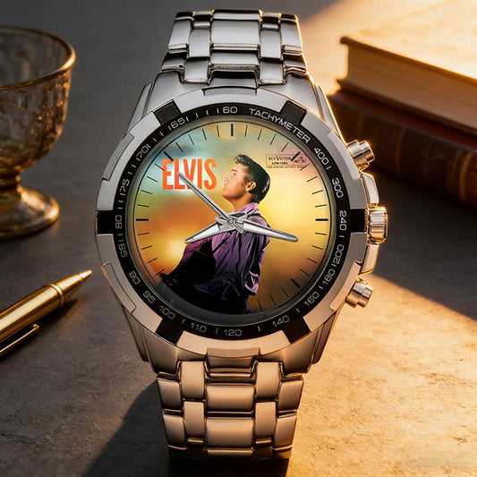 Elvis Presley Albums Collection Watch - Multiple Classic Album Designs Available