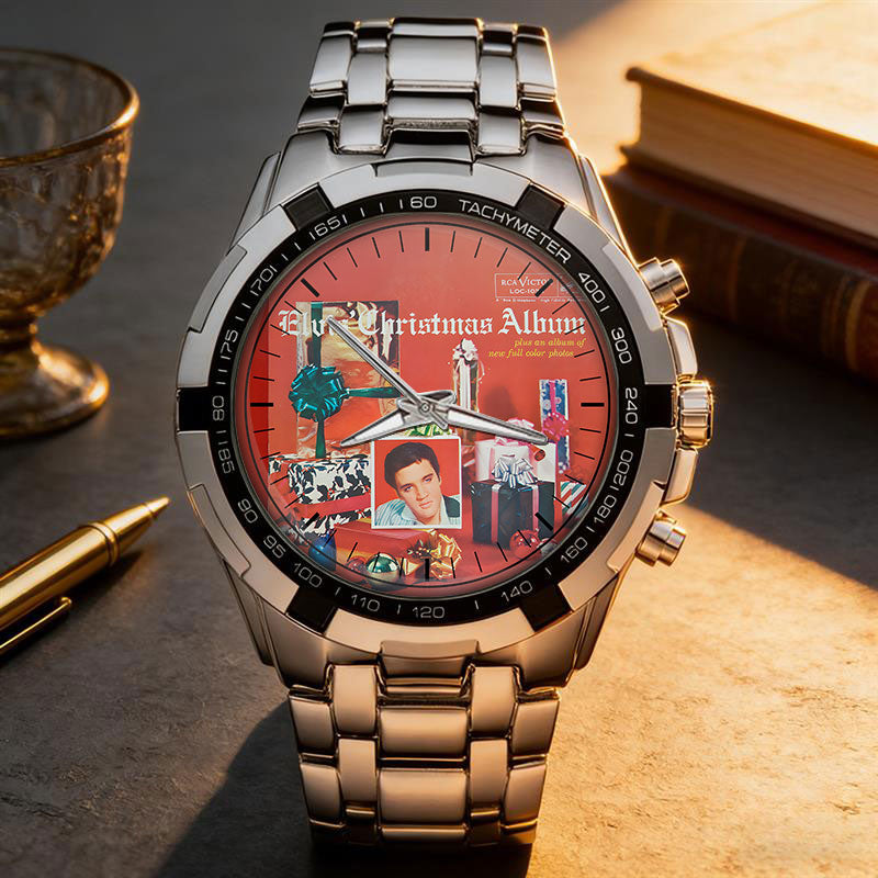 Elvis Presley Albums Collection Watch - Multiple Classic Album Designs Available