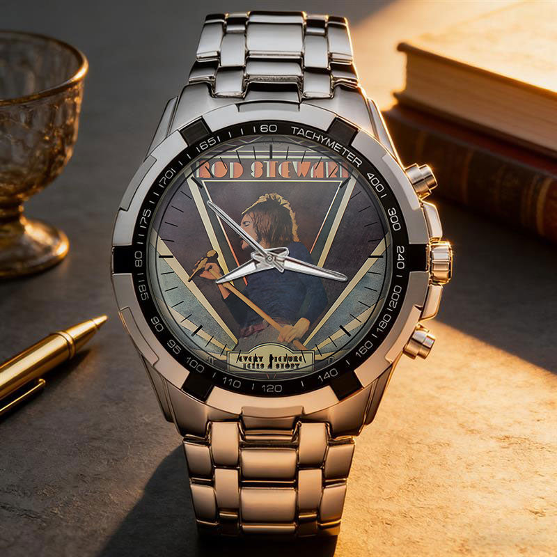 Rod Stewart Albums Collection Watch - Multiple Classic Album Designs Available