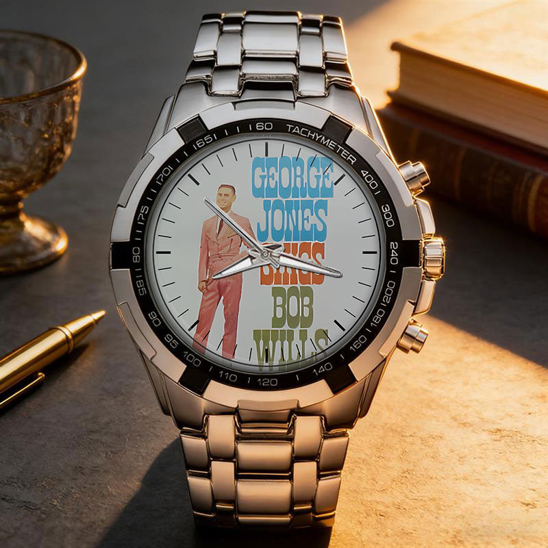 George Jones Albums Collection Watch - Multiple Classic Album Designs Available