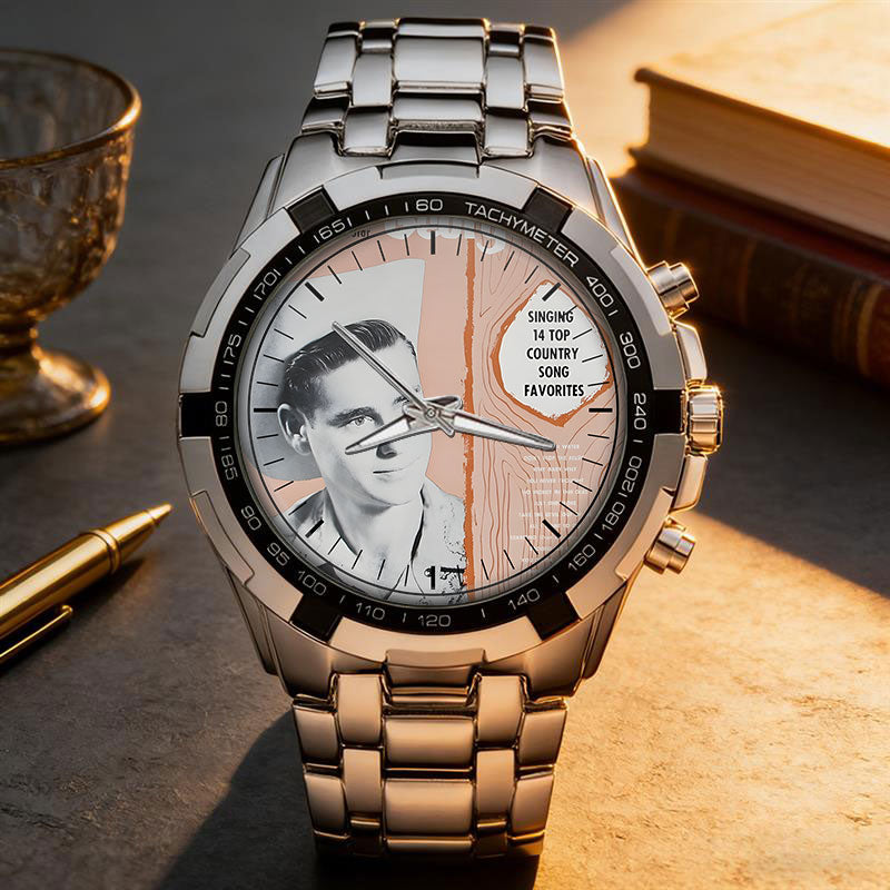George Jones Albums Collection Watch - Multiple Classic Album Designs Available