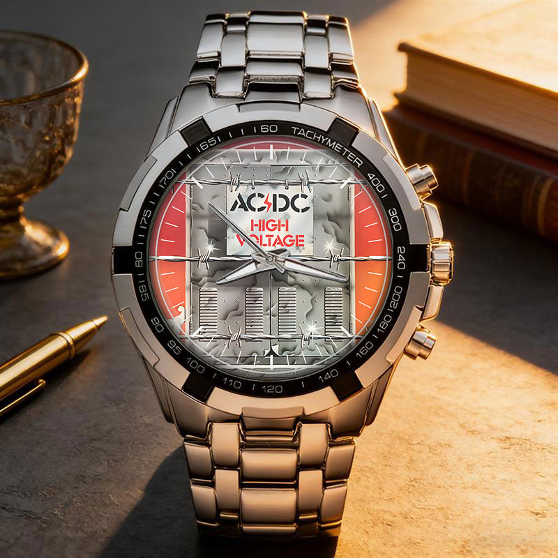 ACDC Albums Collection Watch - Multiple Classic Album Designs Available