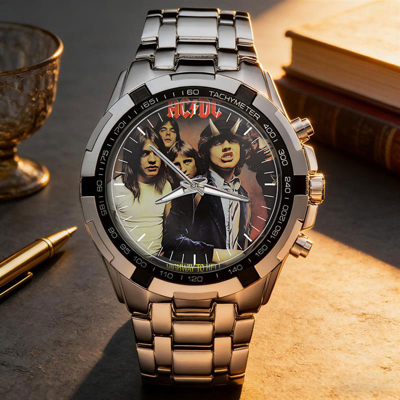 ACDC Albums Collection Watch - Multiple Classic Album Designs Available