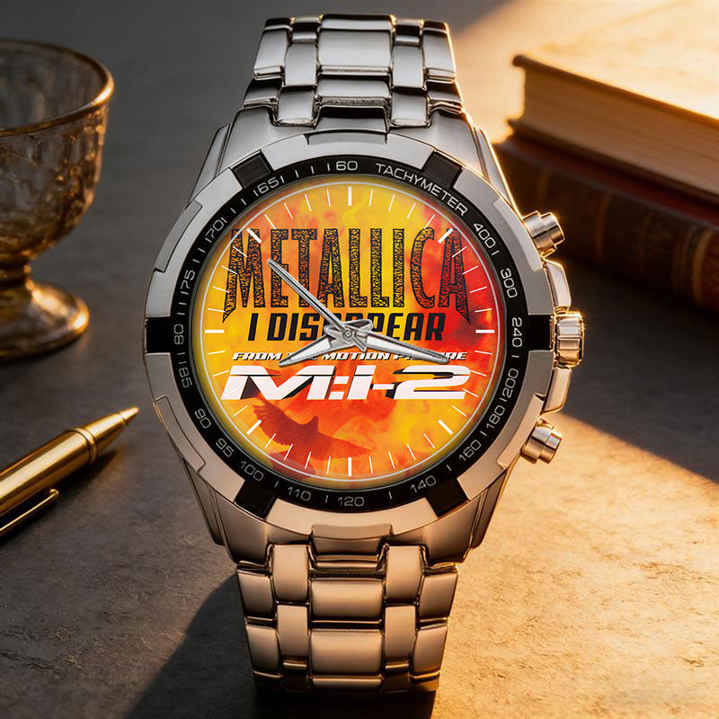 Metallica Albums Collection Watch - Multiple Classic Album Designs Available