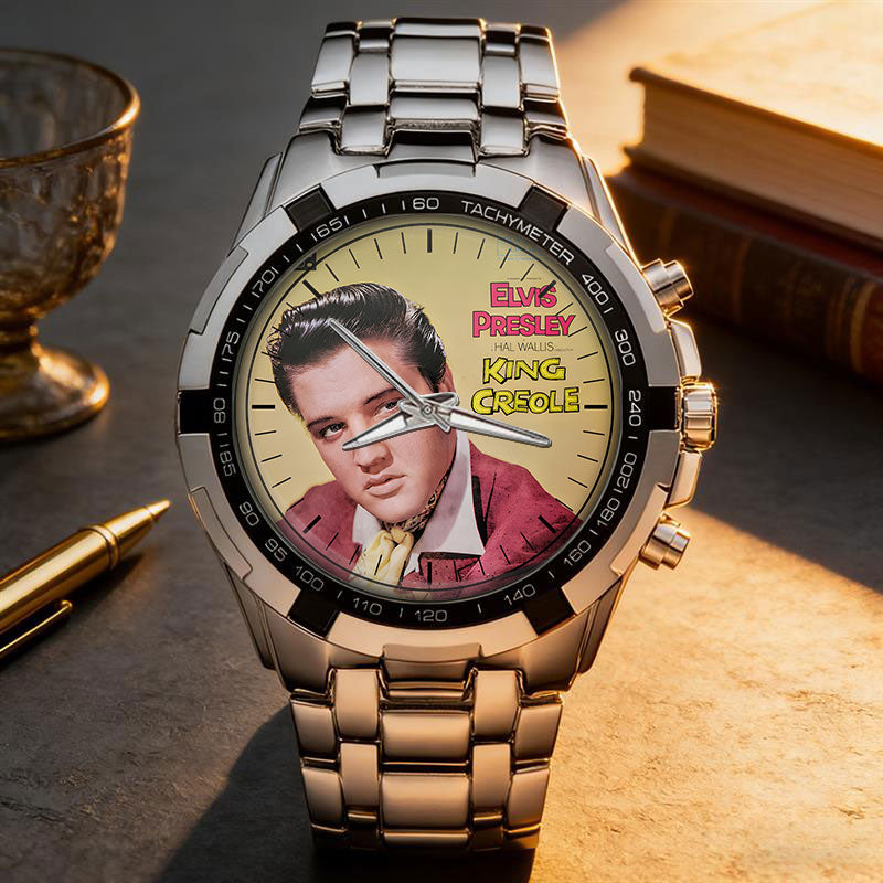 Elvis Presley Albums Collection Watch - Multiple Classic Album Designs Available