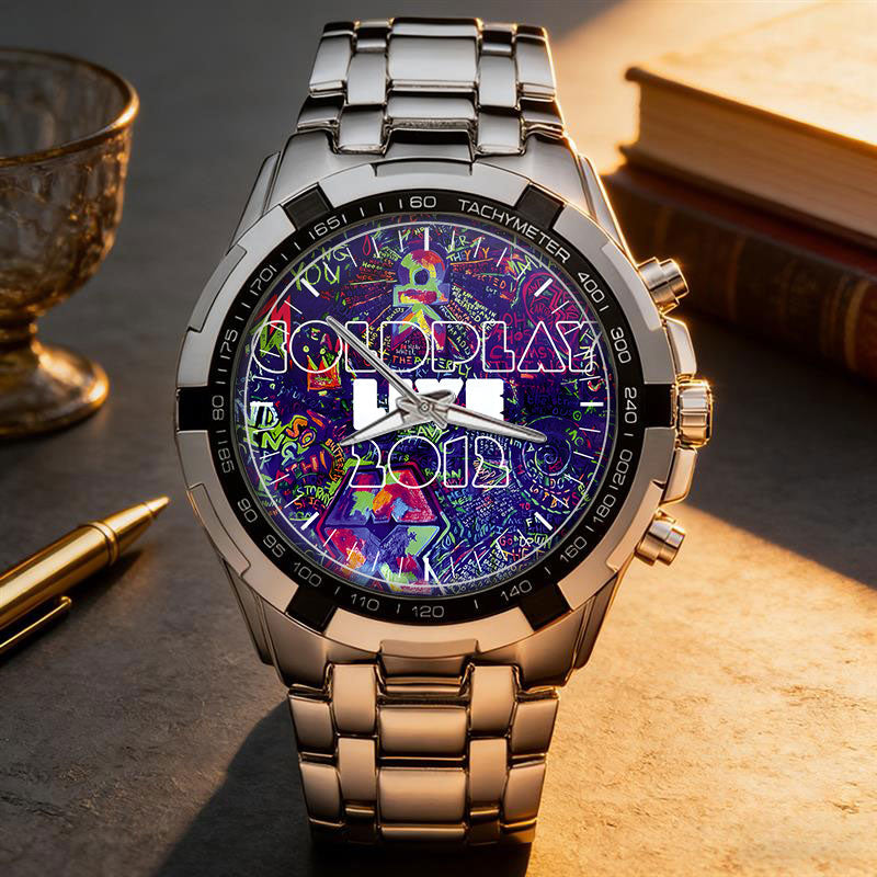 Coldplay Albums Collection Watch - Multiple Classic Album Designs Available
