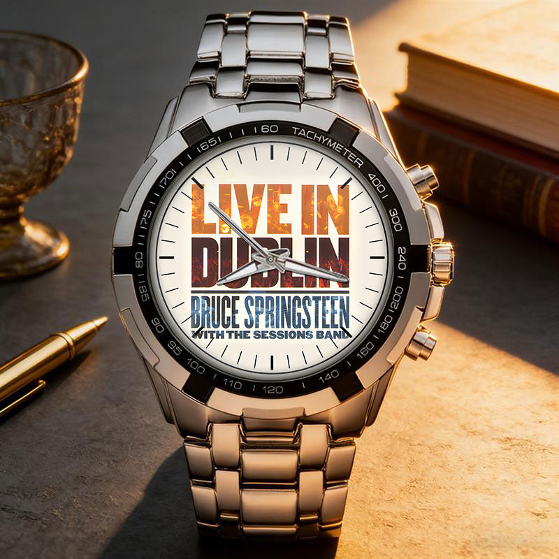 Bruce Springsteen Albums Collection Watch - Multiple Classic Album Designs Available
