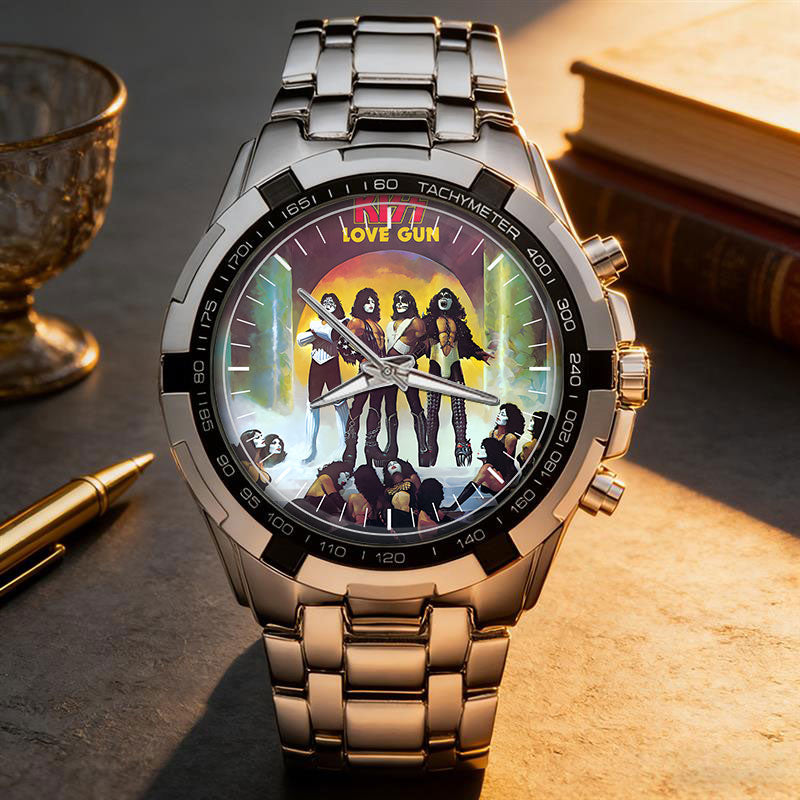 KISS Albums Collection Watch - Multiple Classic Album Designs Available