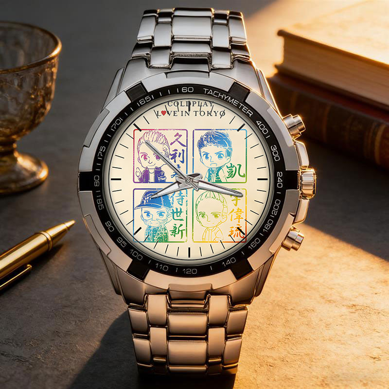Coldplay Albums Collection Watch - Multiple Classic Album Designs Available
