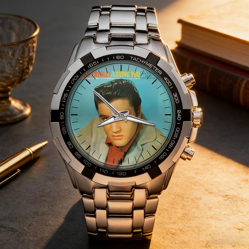Elvis Presley Albums Collection Watch - Multiple Classic Album Designs Available