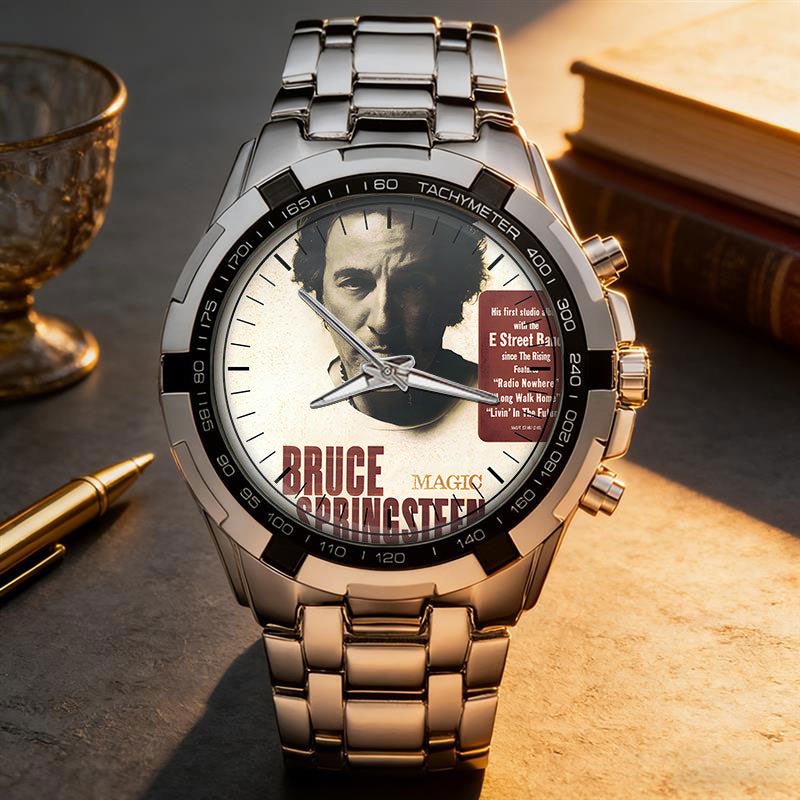Bruce Springsteen Albums Collection Watch - Multiple Classic Album Designs Available