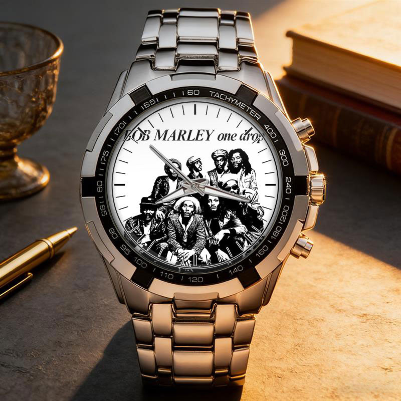 Bob Marley Albums Collection Watch - Multiple Classic Album Designs Available