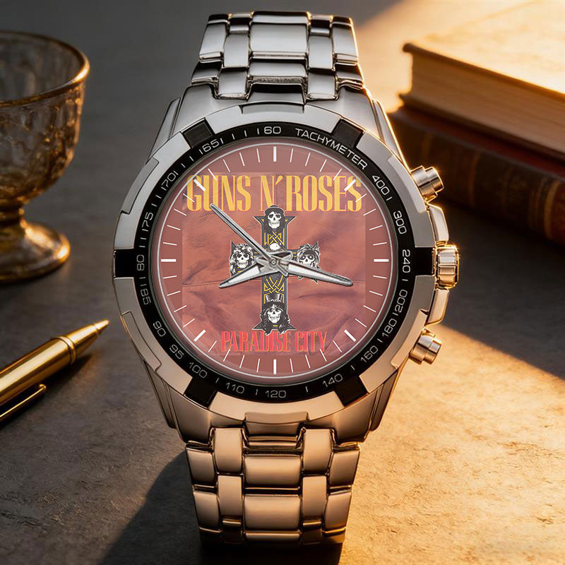 Guns N' Roses Albums Collection Watch - Multiple Classic Album Designs Available