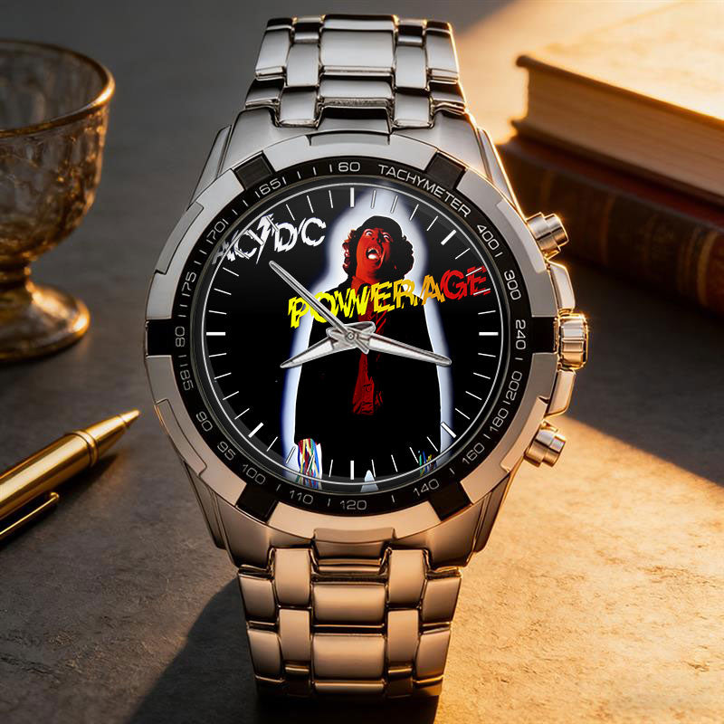 ACDC Albums Collection Watch - Multiple Classic Album Designs Available