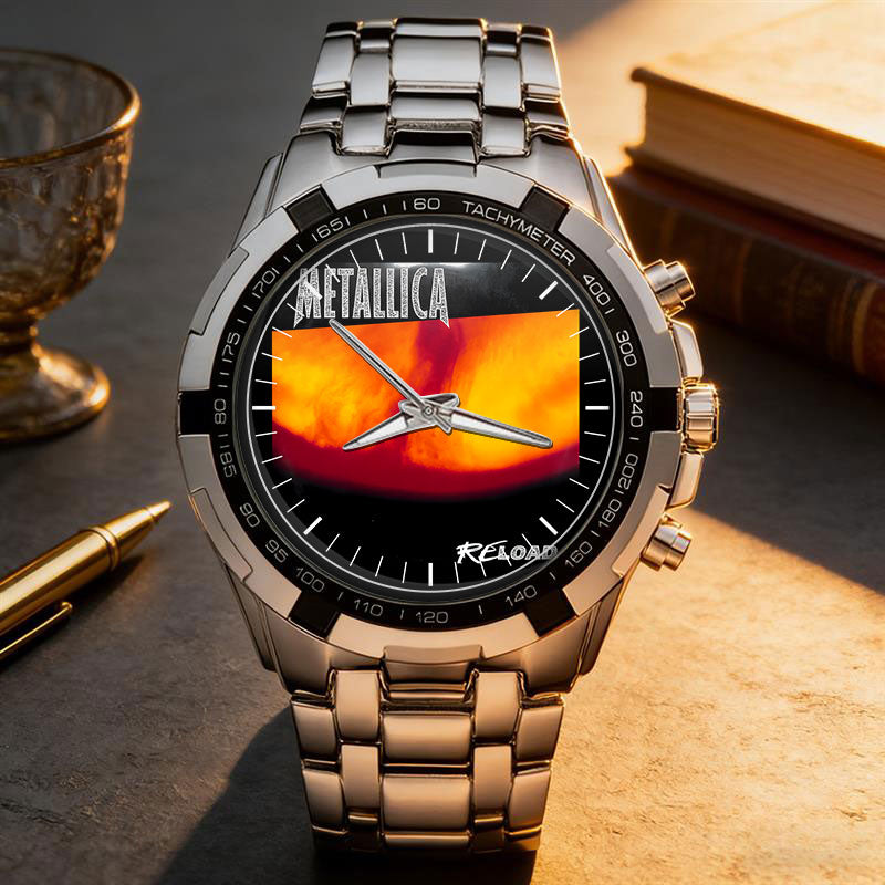 Metallica Albums Collection Watch - Multiple Classic Album Designs Available