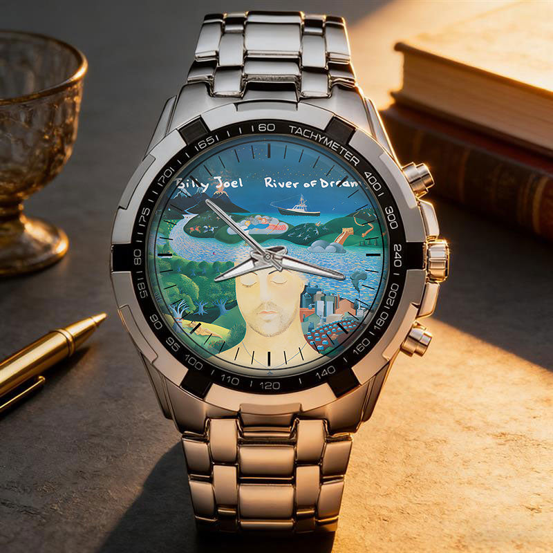 Billy Joel Albums Collection Watch - Multiple Classic Album Designs Available