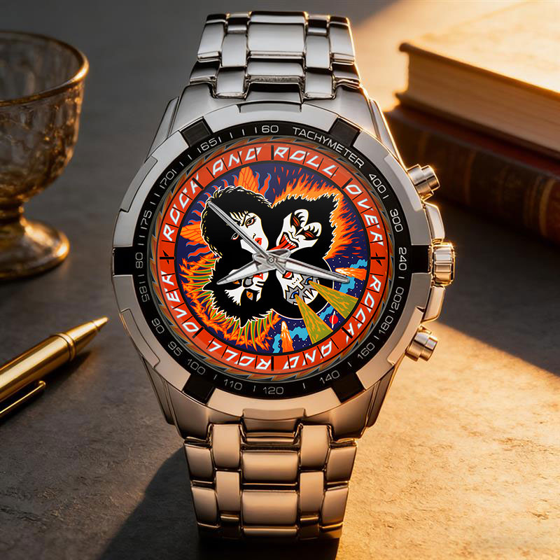 KISS Albums Collection Watch - Multiple Classic Album Designs Available
