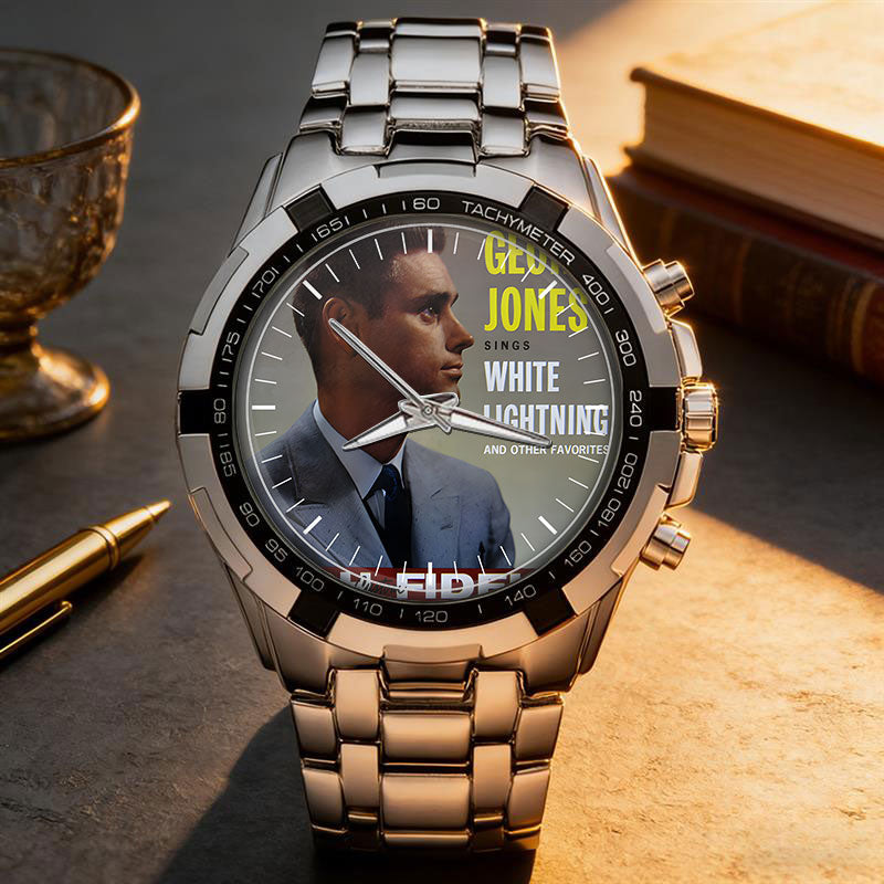 George Jones Albums Collection Watch - Multiple Classic Album Designs Available
