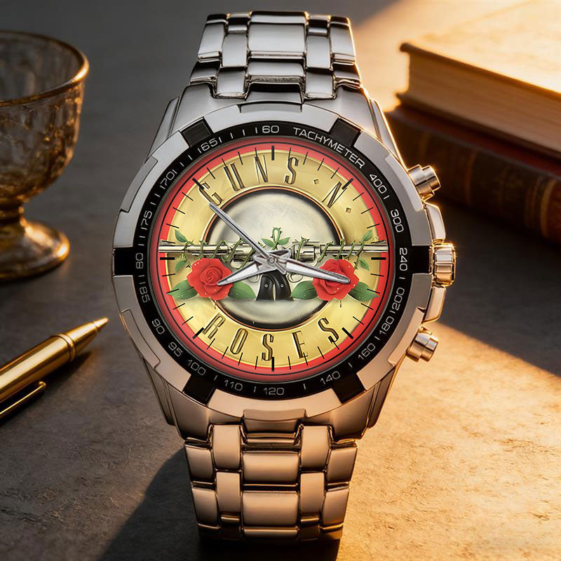 Guns N' Roses Albums Collection Watch - Multiple Classic Album Designs Available