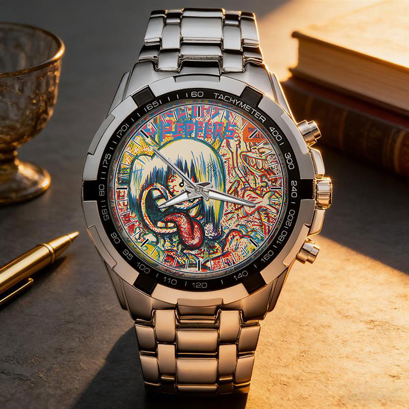 Red Hot Chili Pepper Albums Collection Watch - Multiple Classic Album Designs Available