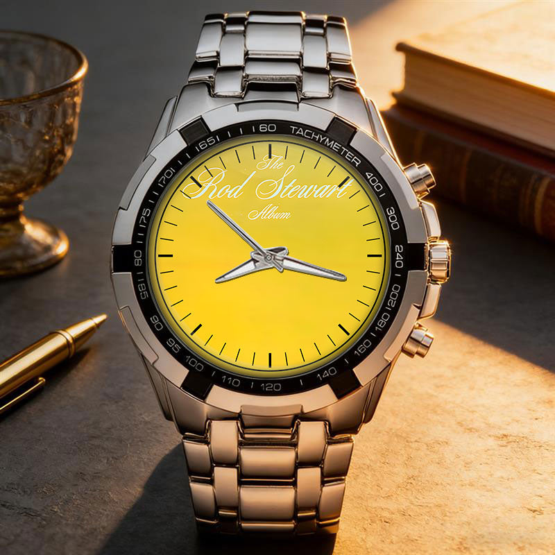 Rod Stewart Albums Collection Watch - Multiple Classic Album Designs Available
