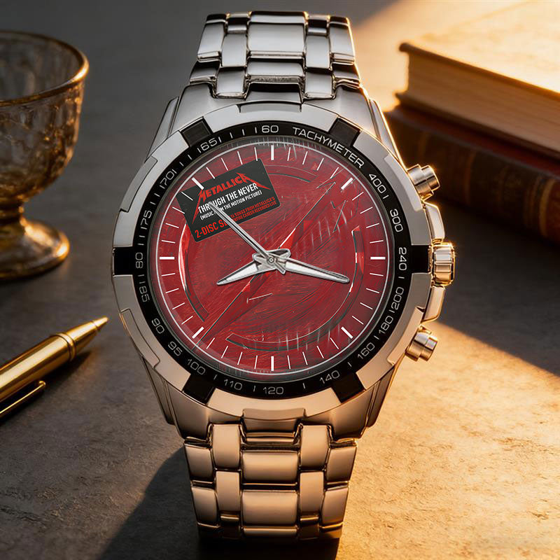 Metallica Albums Collection Watch - Multiple Classic Album Designs Available