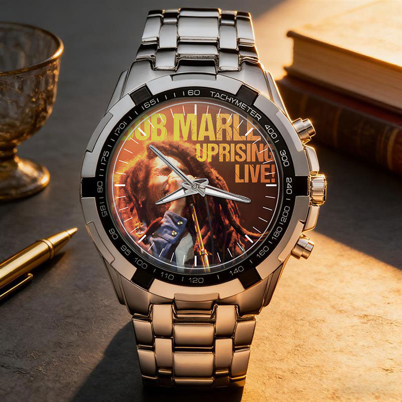 Bob Marley Albums Collection Watch - Multiple Classic Album Designs Available