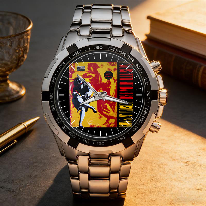 Guns N' Roses Albums Collection Watch - Multiple Classic Album Designs Available