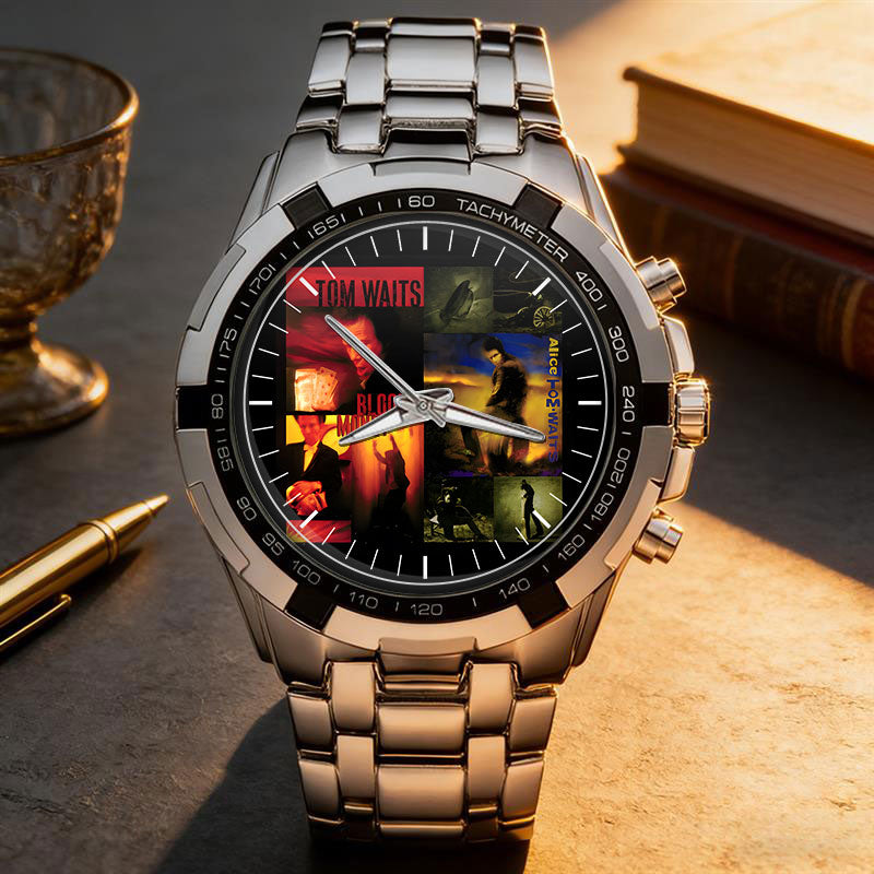 Tom Waits Albums Collection Watch - Multiple Classic Album Designs Available