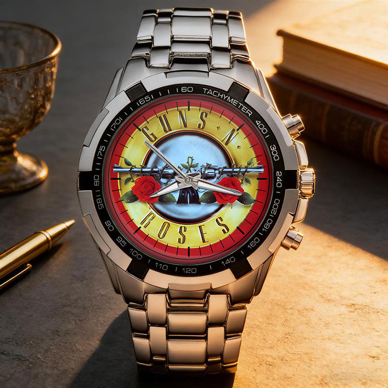 Guns N' Roses Albums Collection Watch - Multiple Classic Album Designs Available