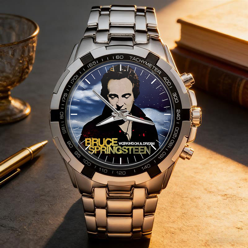 Bruce Springsteen Albums Collection Watch - Multiple Classic Album Designs Available
