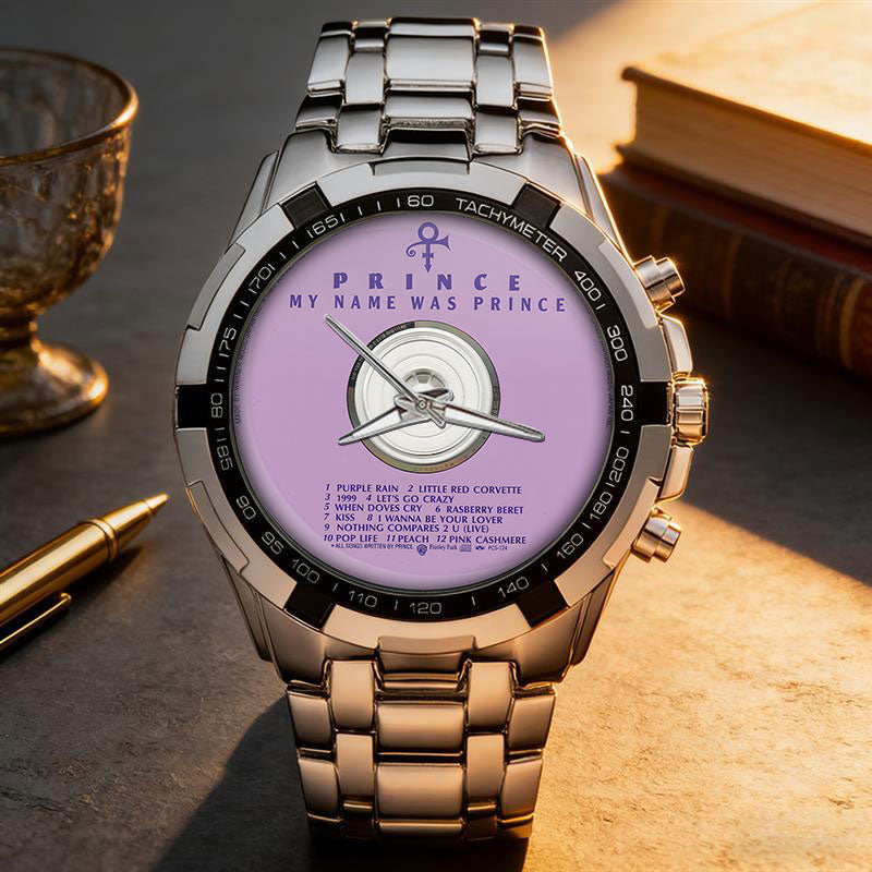 Prince Albums Collection Watch - Multiple Classic Album Designs Available