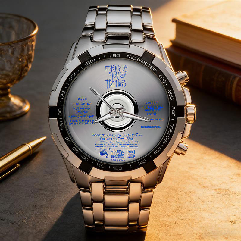 Prince Albums Collection Watch - Multiple Classic Album Designs Available
