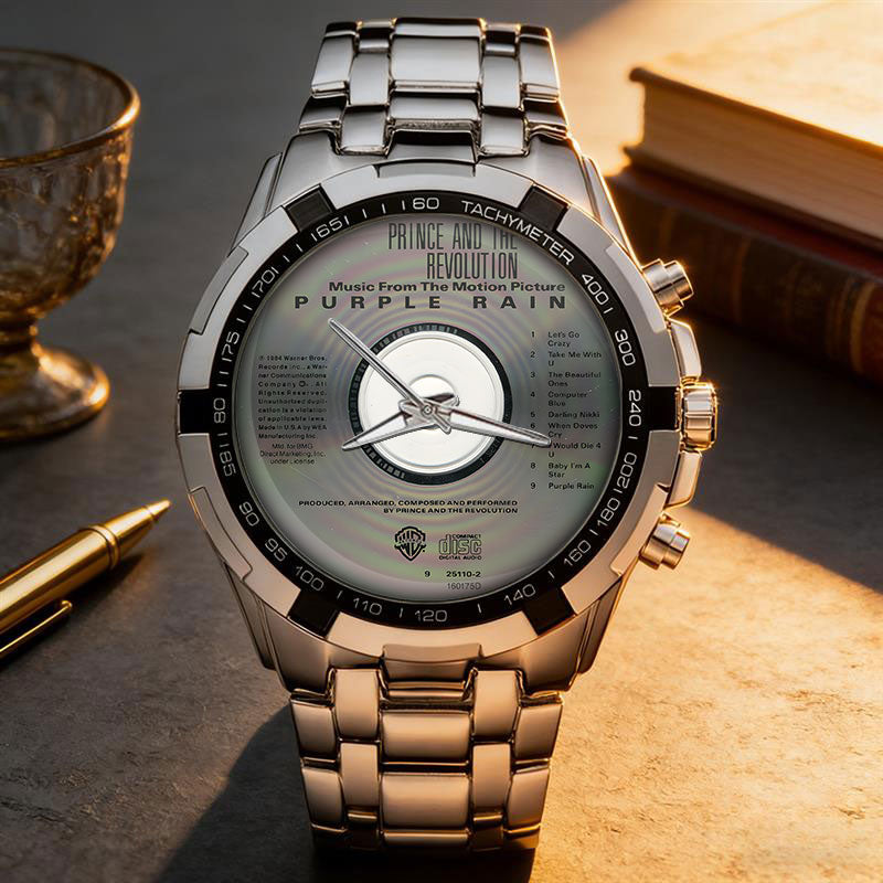 Prince Albums Collection Watch - Multiple Classic Album Designs Available