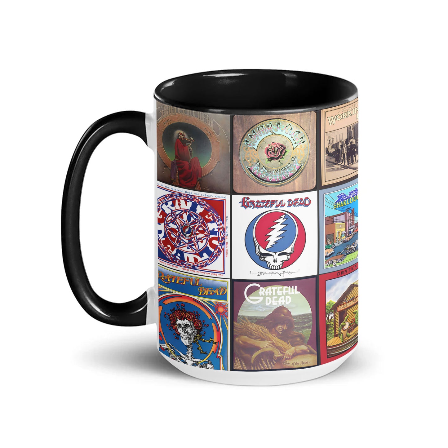 Grateful Dead Accent Mug – Psychedelic Rock Vibes