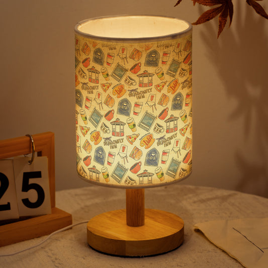 Gilmore Girls Inspired Fabric Lamp – Cozy Stars Hollow Room Décor