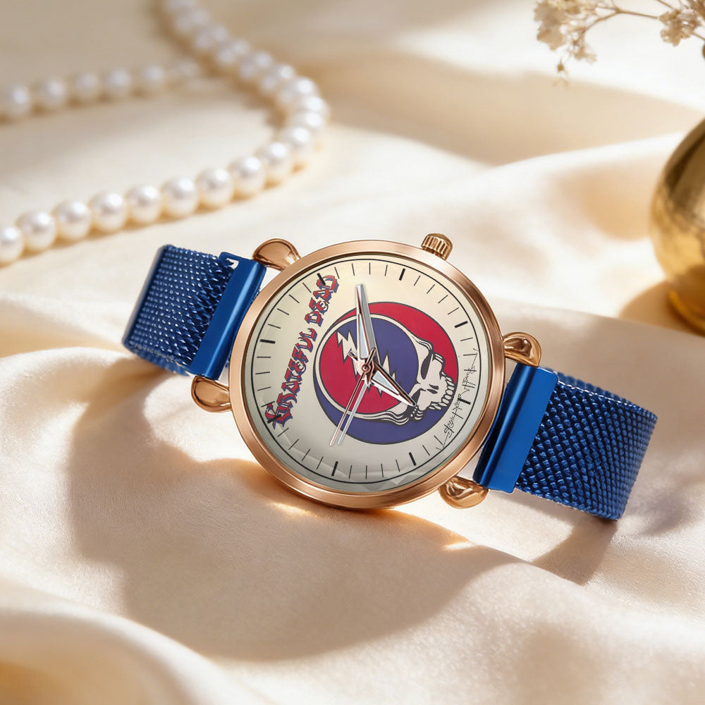 Grateful Dead Vintage Portrait Watch – Classic Rock Music Band Design Available