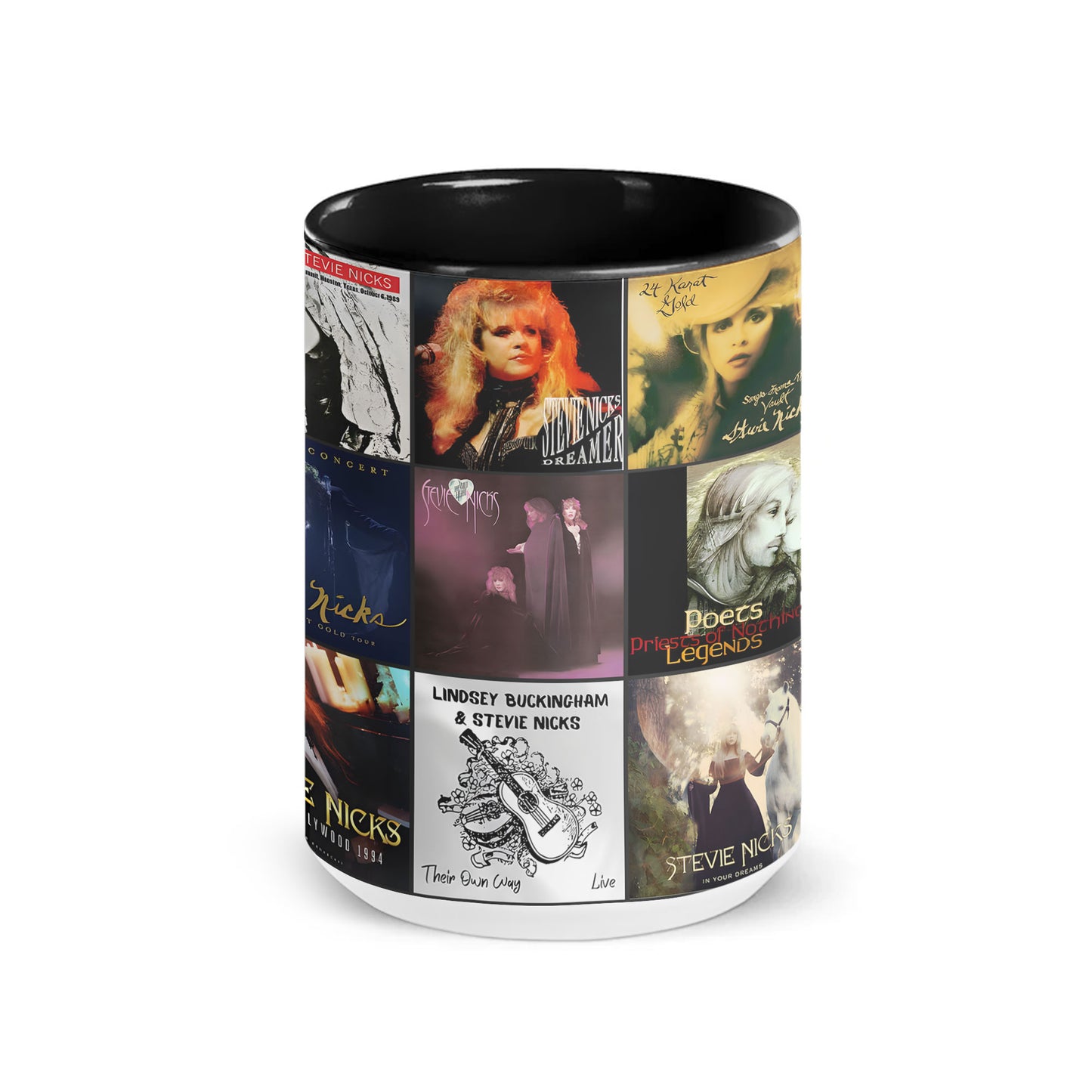 Stevie Nicks Accent Mug – Timeless Dreams Nostalgia Gift
