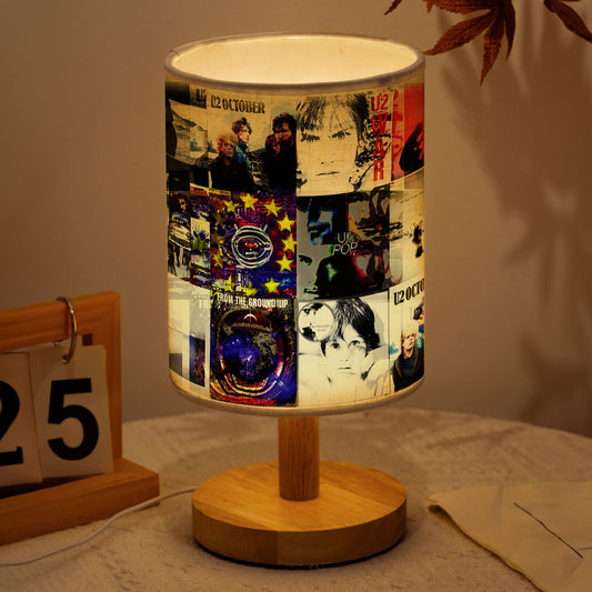 U2 Album Fabric Lamp – Rock Legends Decorative Light