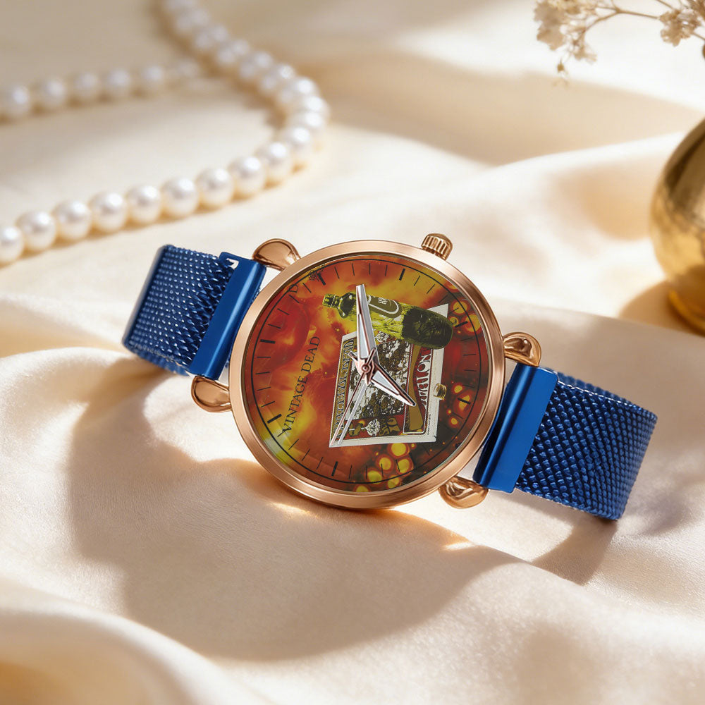 Grateful Dead Vintage Portrait Watch – Classic Rock Music Band Design Available